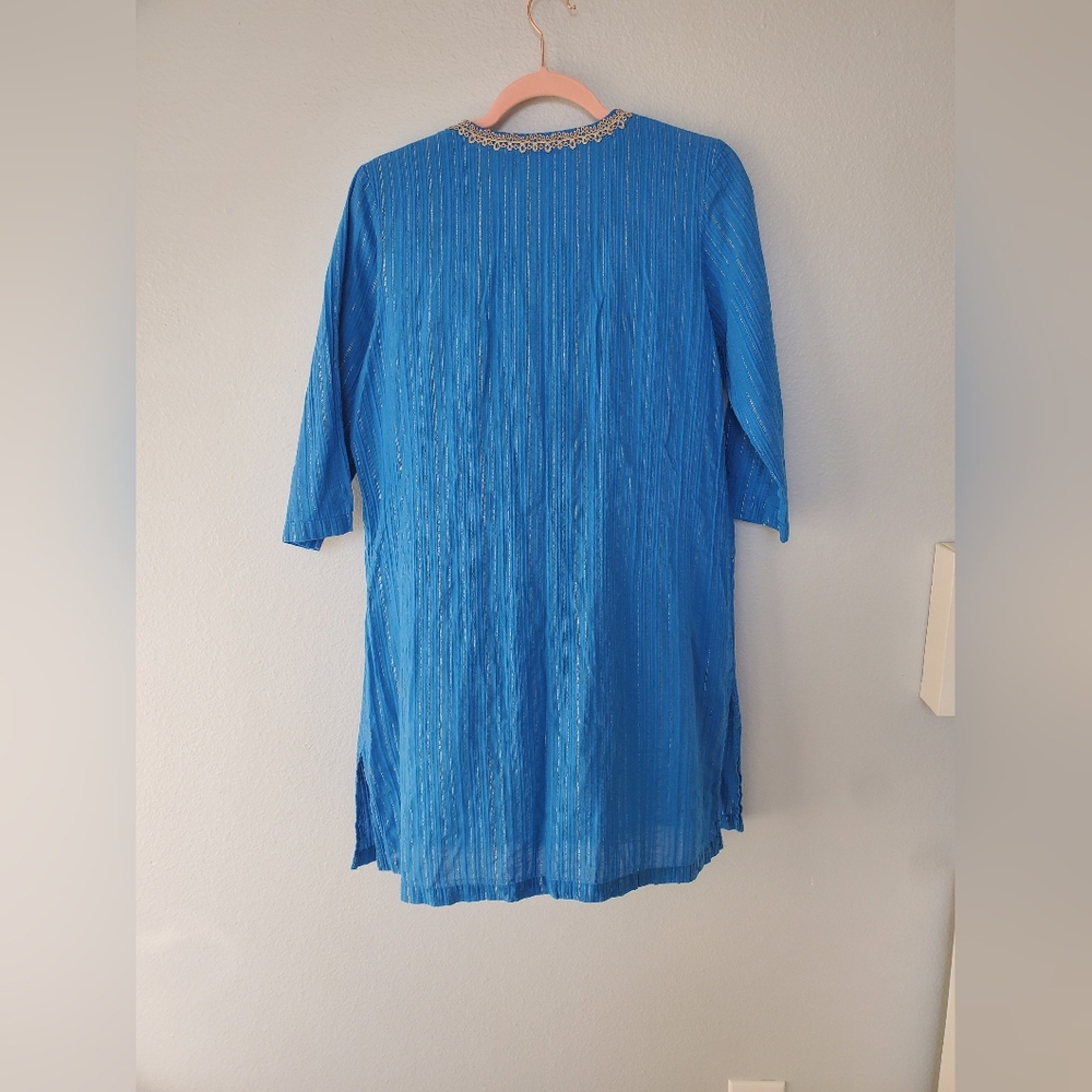 Lily Pulitzer blue tunic dress - Picture 3 of 4